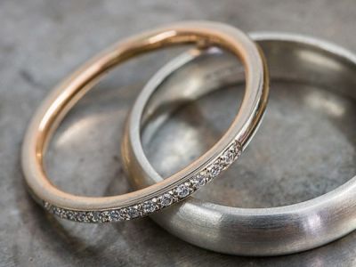 Wedding bands from the Middle Green
