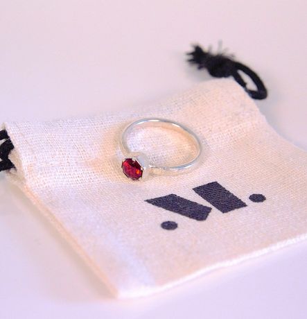 Silver Strykke ring from The Middle Green