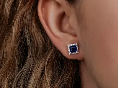 The Middle Green Earrings