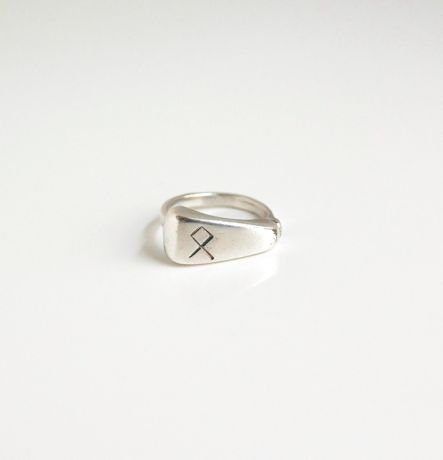 Seidr silver ring from The Middle Green