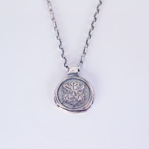 Green Man 20" silver pendant from The Middle Green