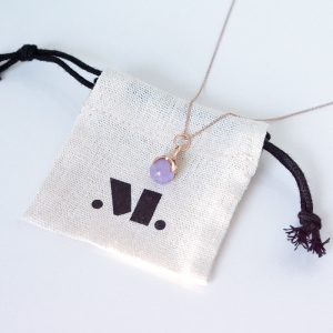 Rose gold Ferian pendant from The Middle Green