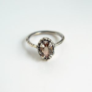 Handcrafted andalucite ring from The Middle Green