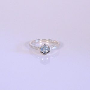 Aquamarine Strykke ring from The Middle Green