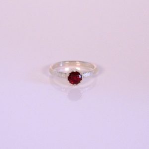 Garnet Strykke ring from The Middle Green