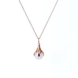 Rose quartz Ferian pendant from The Middle Green