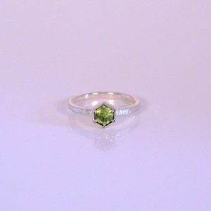Peridot Strykke ring from The Middle Green
